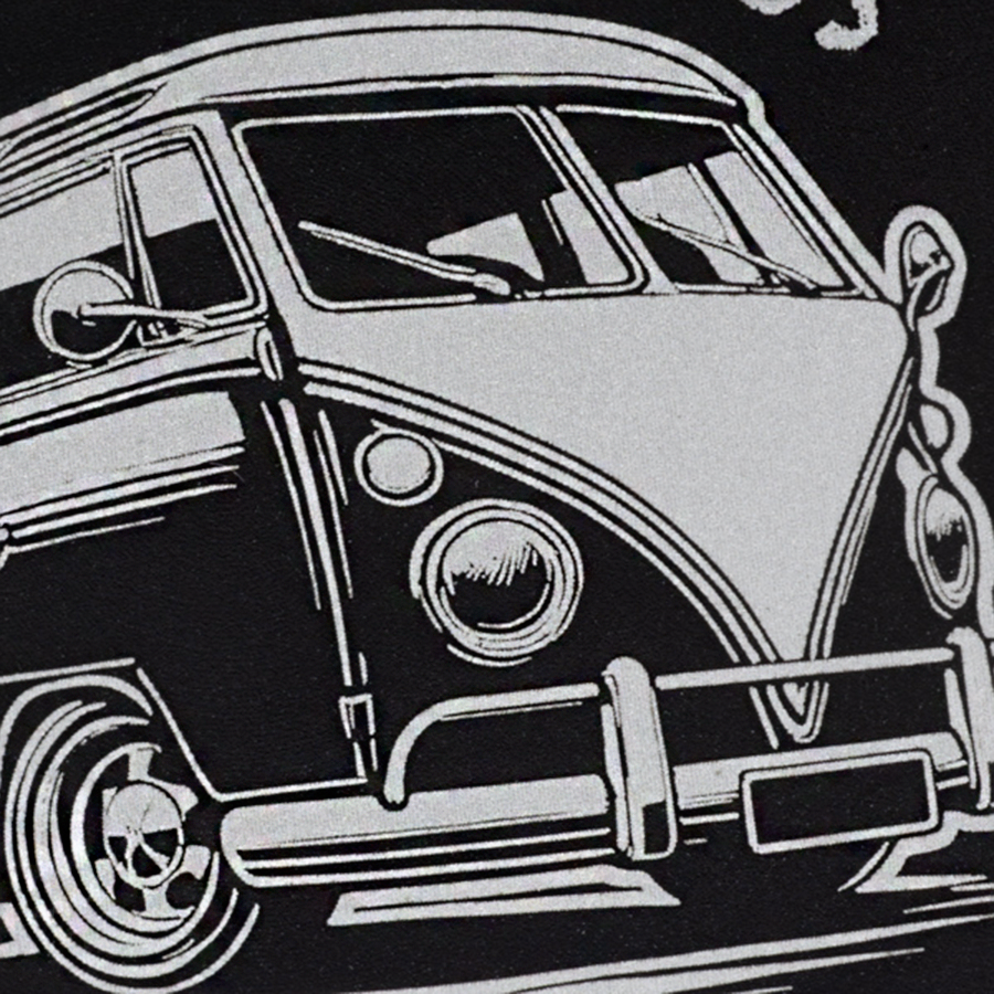 Gravierte Snusdose Aluminium  "Ver-schwin-di- Bus" 3-tlg.